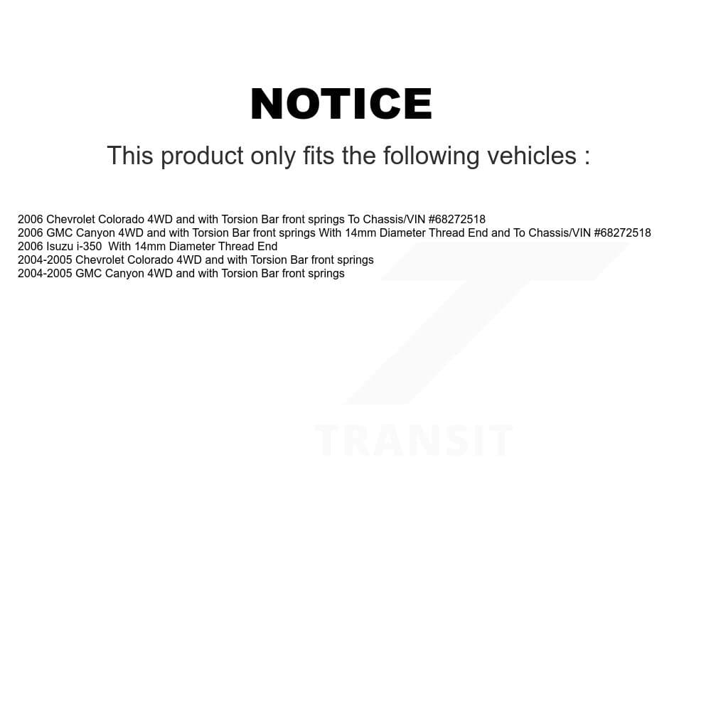 Transit Auto - K7T-107734 - Front Left Wheel Bearing and Hub Assembly Kits image 11