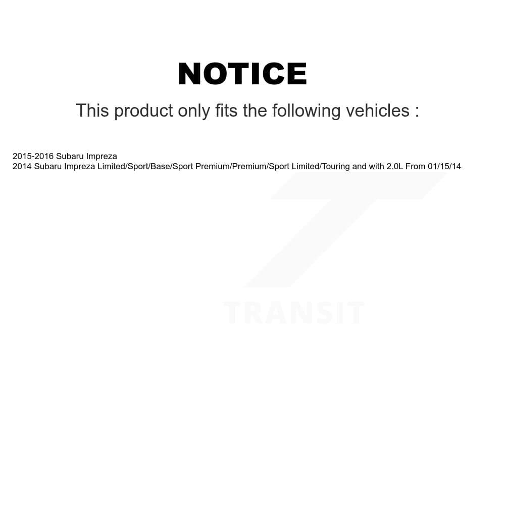 Transit Auto - K7T-108857 - Front Wheel Bearing and Hub Assembly Kits image 11
