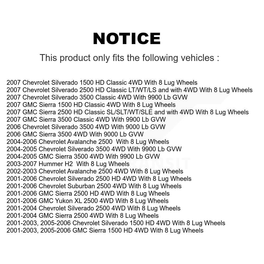Transit Auto - K7T-108991 - Front Wheel Bearing and Hub Assembly Kits image 11