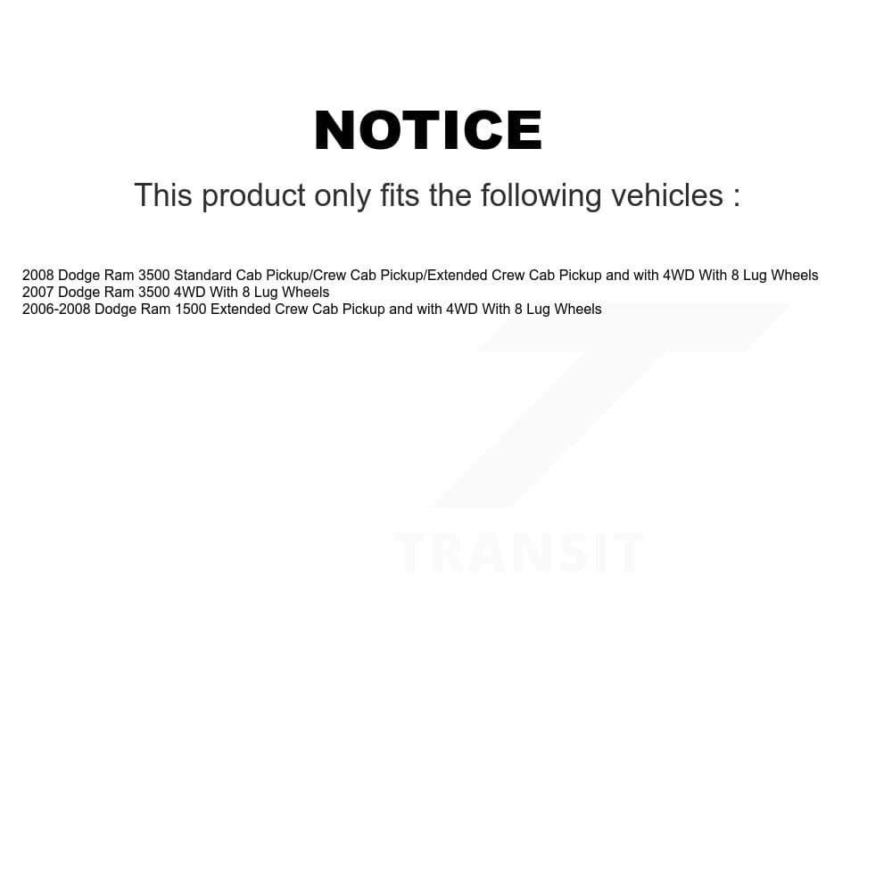 Transit Auto - K7T-109183 - Front Wheel Bearing and Hub Assembly Kits image 11