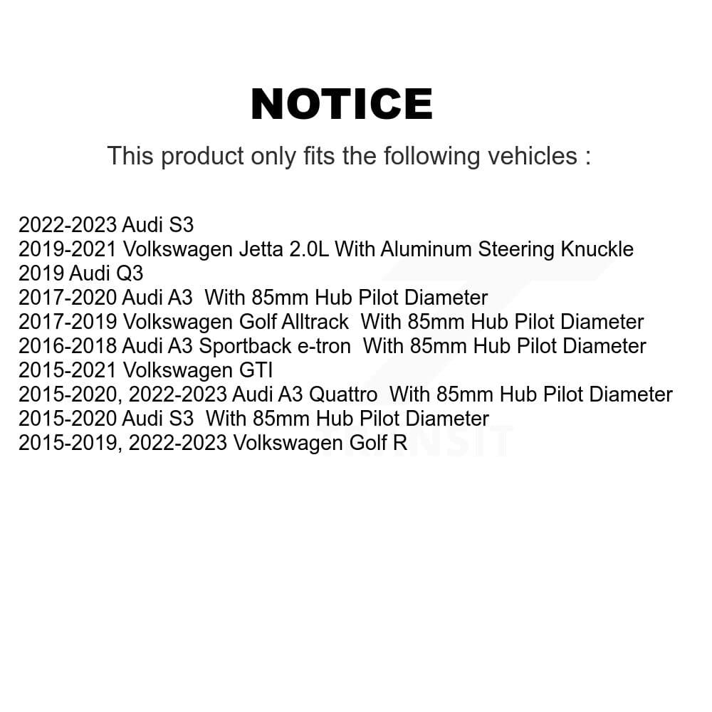 Transit Auto - K7T-109478 - Front Wheel Bearing and Hub Assembly Kits image 11