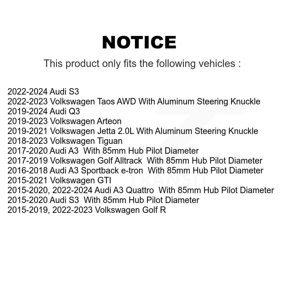 Transit Auto - K7T-109493 - Front Wheel Bearing and Hub Assembly Kits image 11