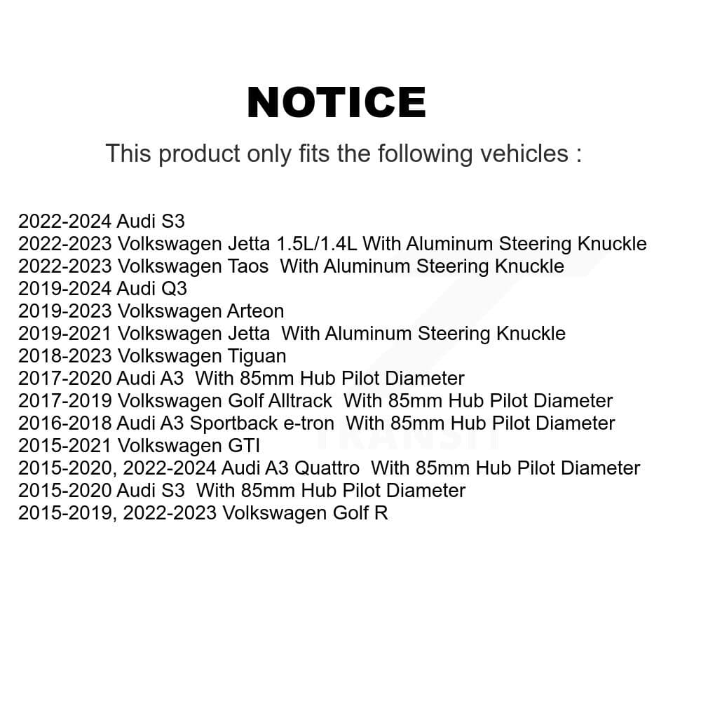 Transit Auto - K7T-109503 - Front Wheel Bearing and Hub Assembly Kits image 11