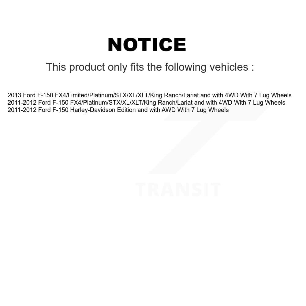 Transit Auto - K7T-109603 - Front Wheel Bearing and Hub Assembly Kits image 11