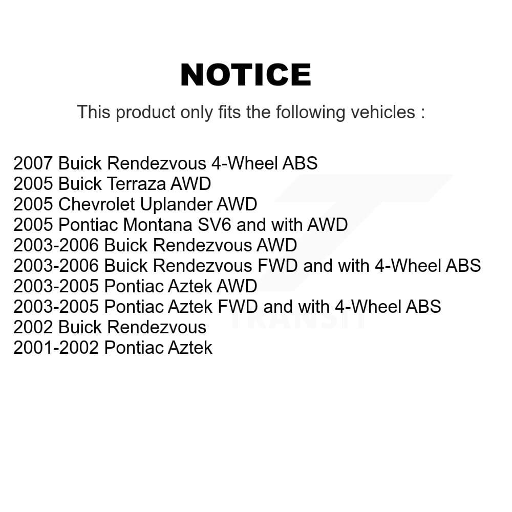 Transit Auto - K7T-109668 - Front Wheel Bearing and Hub Assembly Kits image 11