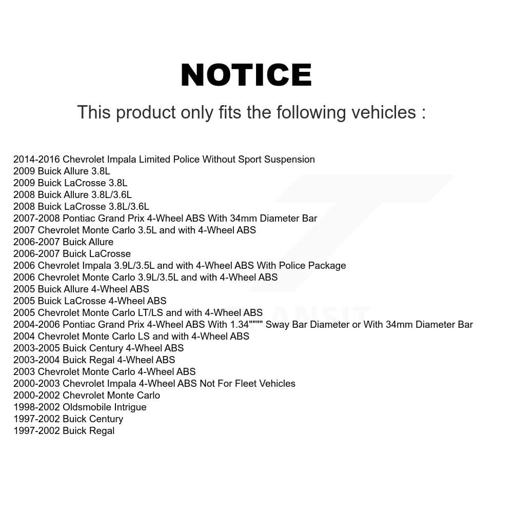 Transit Auto - K7T-109783 - Front Wheel Bearing and Hub Assembly Kits image 11