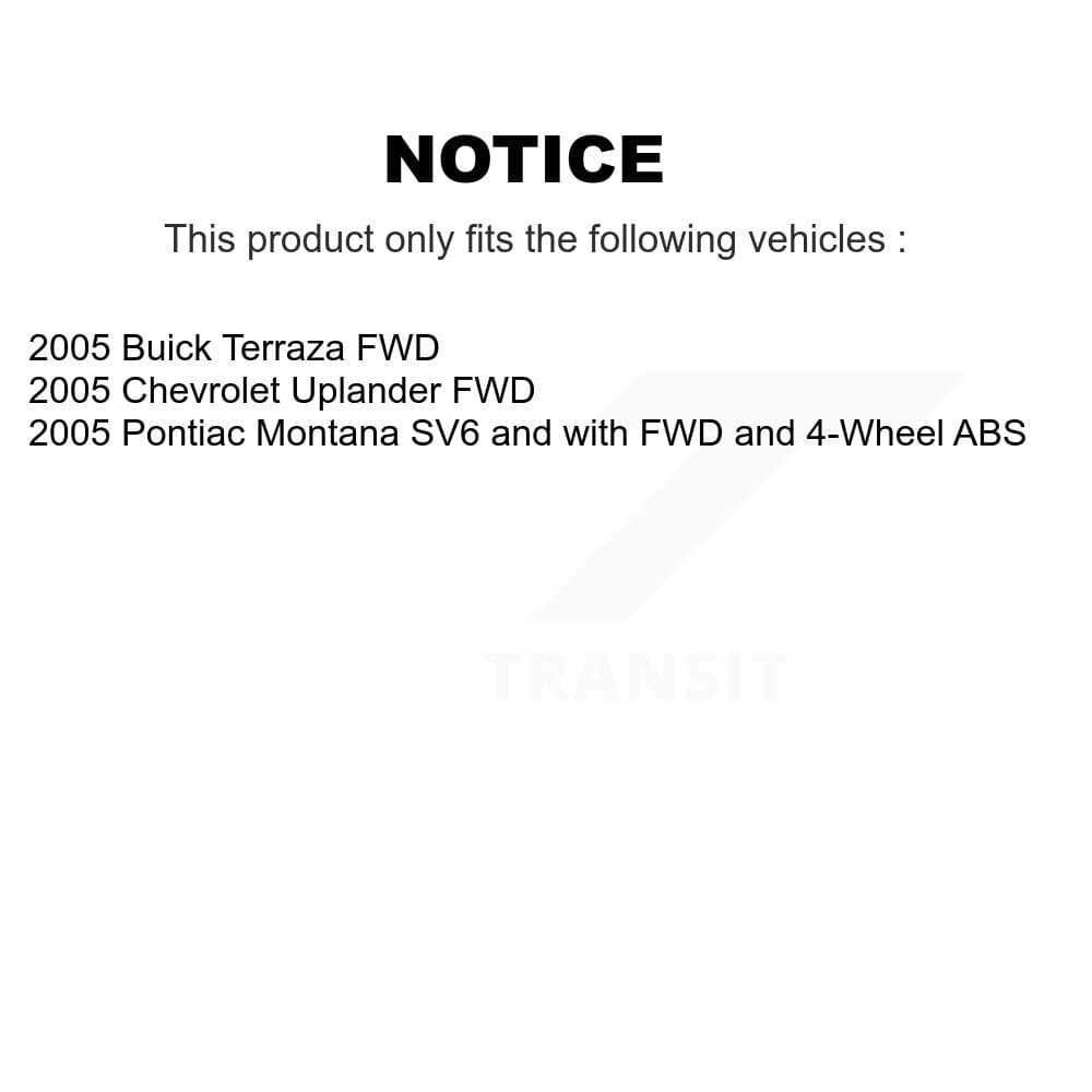 Transit Auto - K7T-109792 - Front Wheel Bearing and Hub Assembly Kits image 11