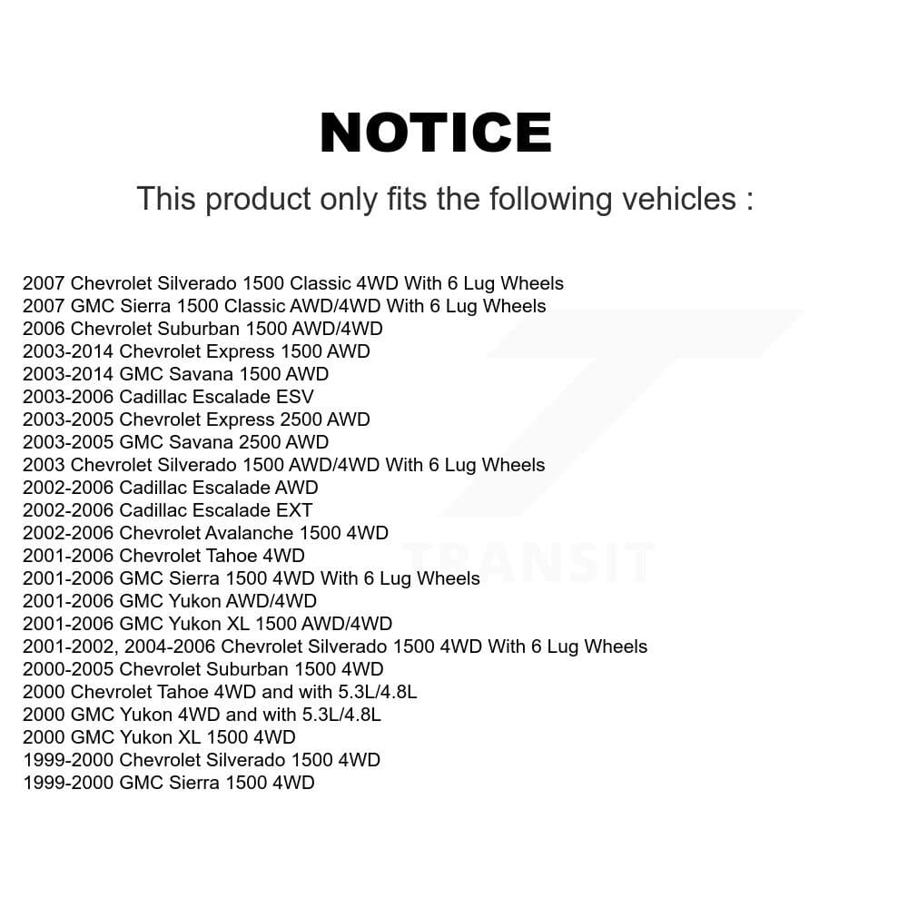 Transit Auto - K7T-109851 - Front Wheel Bearing and Hub Assembly Kits image 11