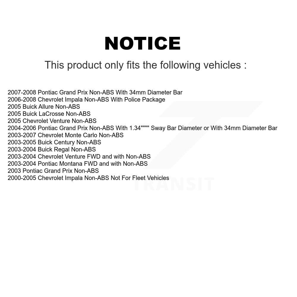 Transit Auto - K7T-109898 - Front Wheel Bearing and Hub Assembly Kits image 11