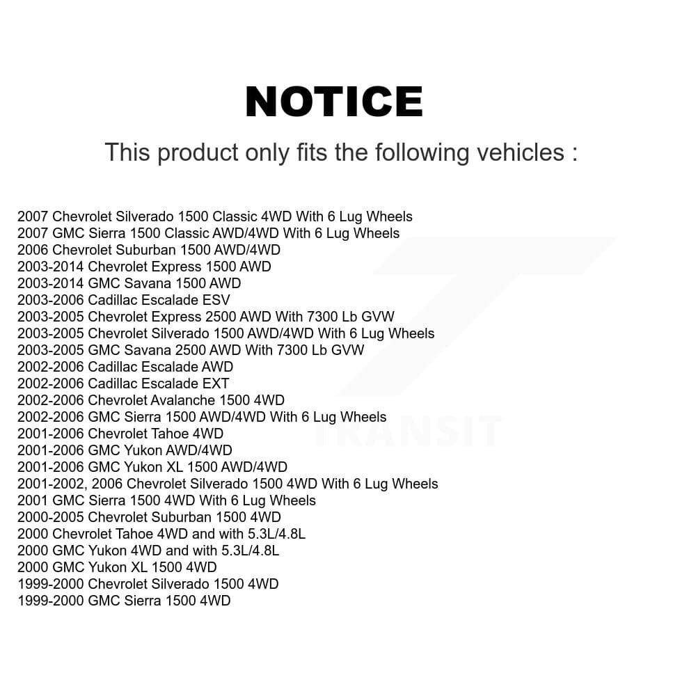 Transit Auto - K7T-110632 - Front Wheel Bearing and Hub Assembly Kits image 11