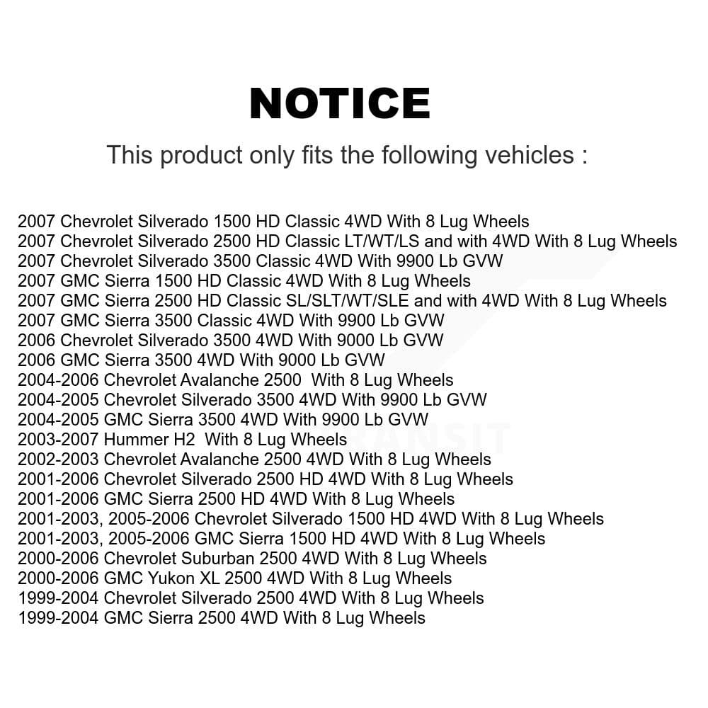 Transit Auto - K7T-110646 - Front Wheel Bearing and Hub Assembly Kits image 11