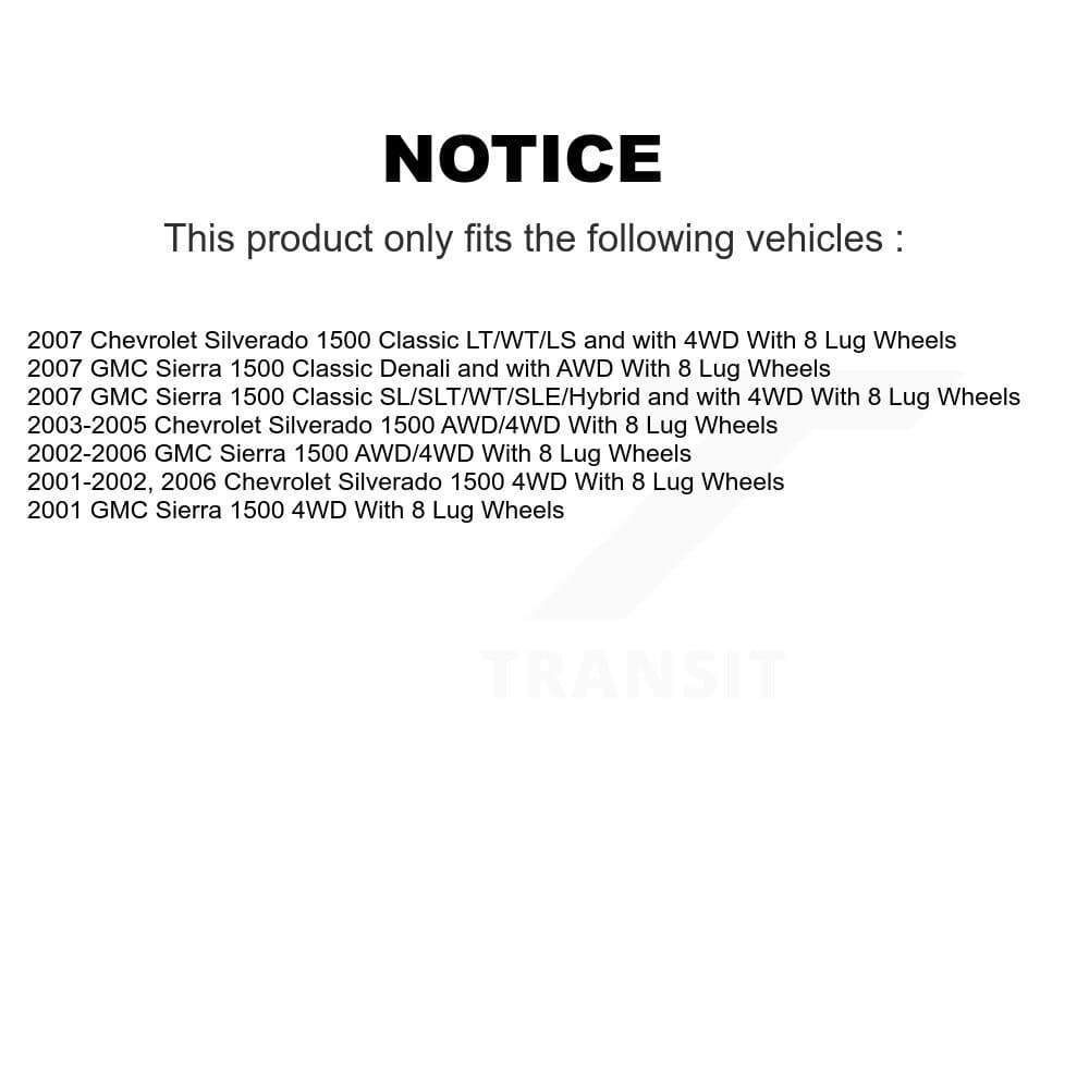 Transit Auto - K7T-110661 - Front Wheel Bearing and Hub Assembly Kits image 11