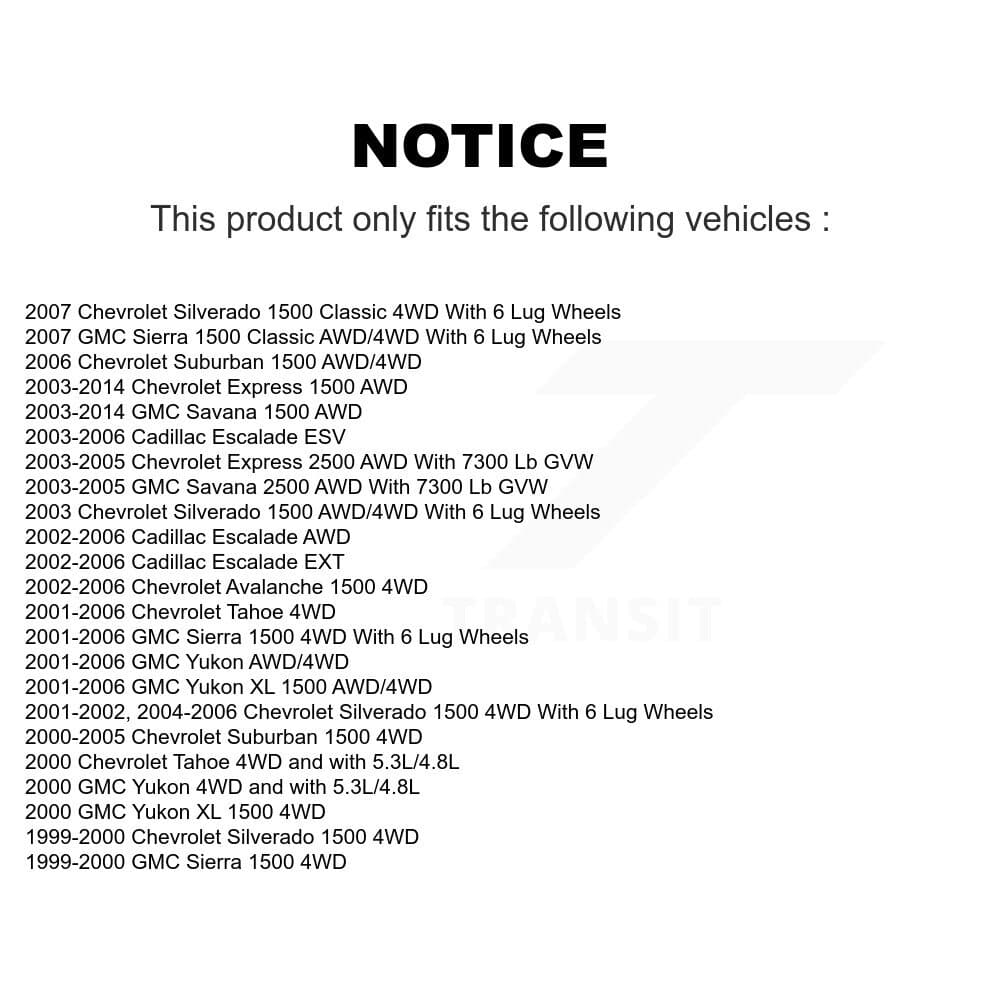 Transit Auto - K7T-110824 - Front Wheel Bearing and Hub Assembly Kits image 11