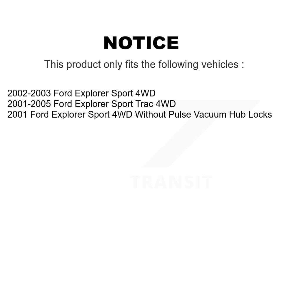 Transit Auto - K7T-110933 - Front Wheel Bearing and Hub Assembly Kits image 11