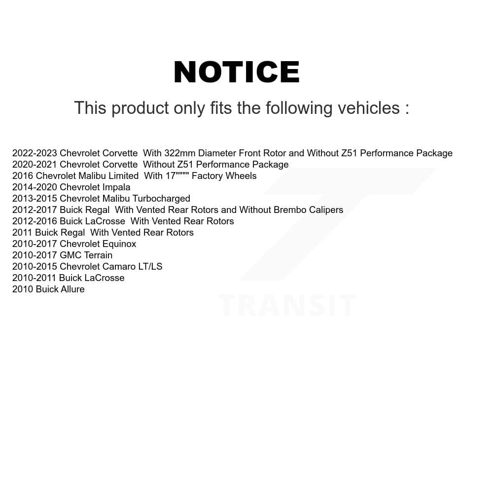 CMX - K8-100112 - Front Disc Brake Rotor Kits image 13