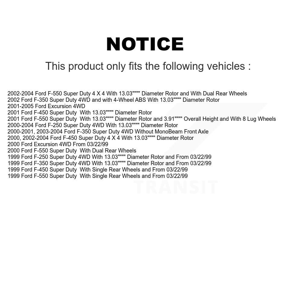 CMX - K8-100153 - Front Disc Brake Rotor Kits image 13