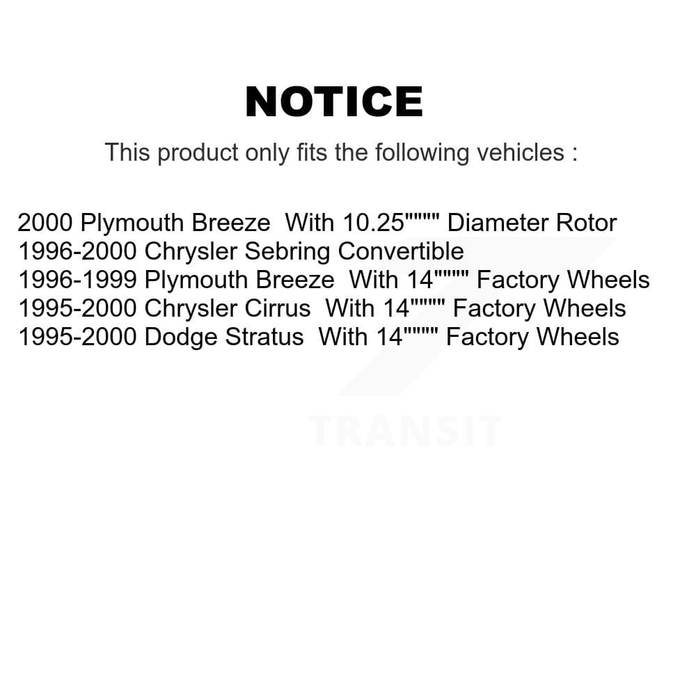 CMX - K8-100206 - Front Disc Brake Rotor Kits image 13
