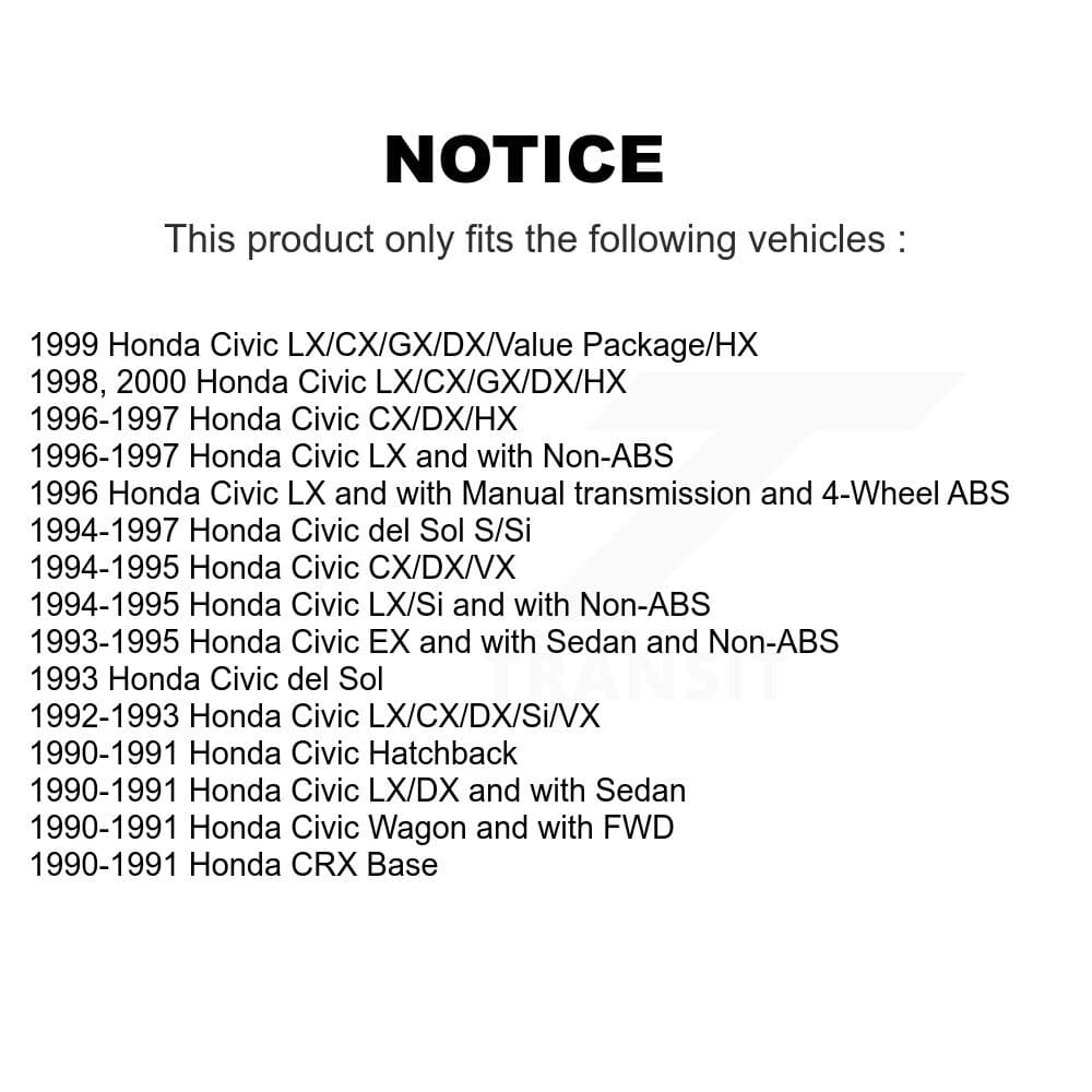 CMX - K8-100269 - Front Disc Brake Rotor Kits image 13