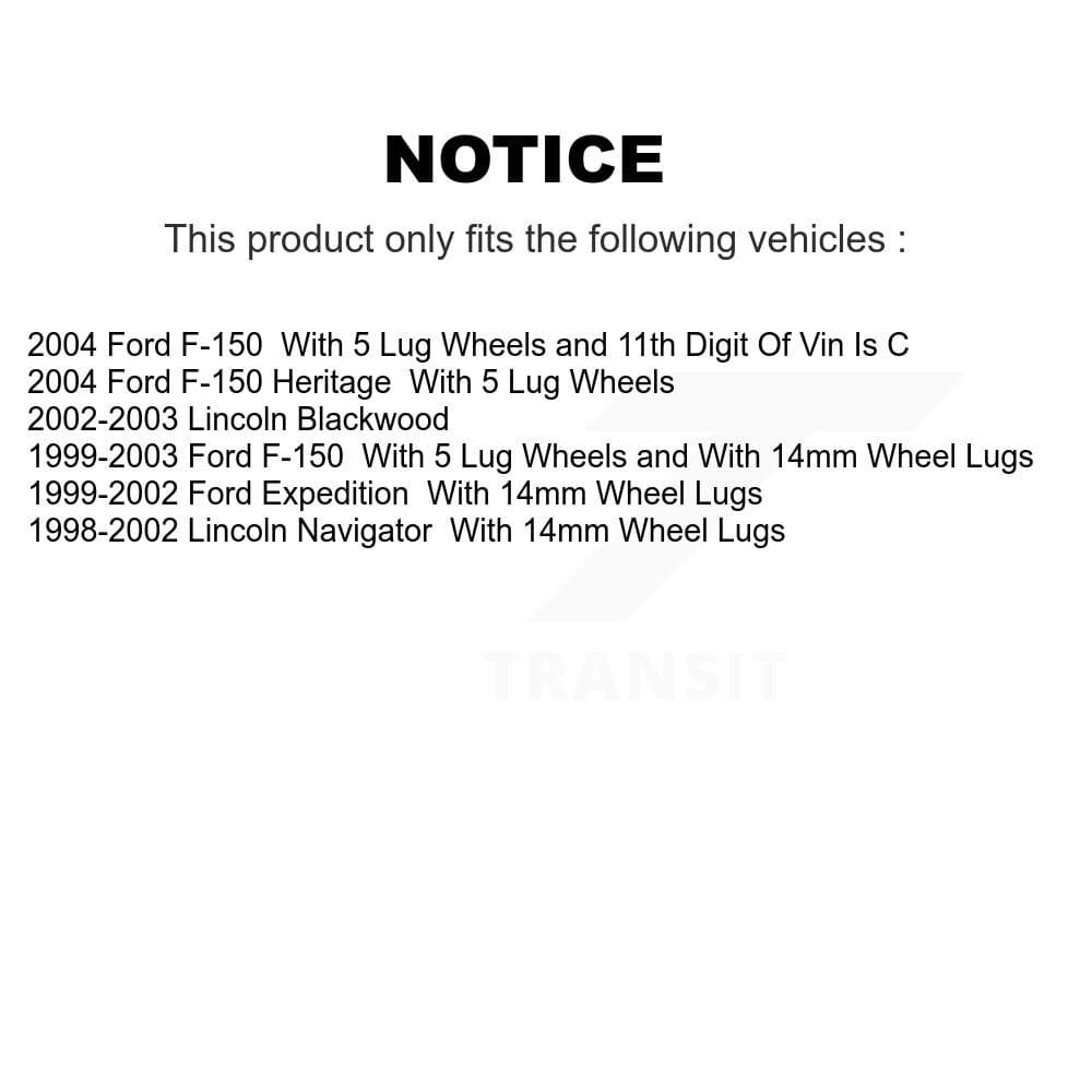 CMX - K8-100641 - Rear Disc Brake Rotor Kits image 13