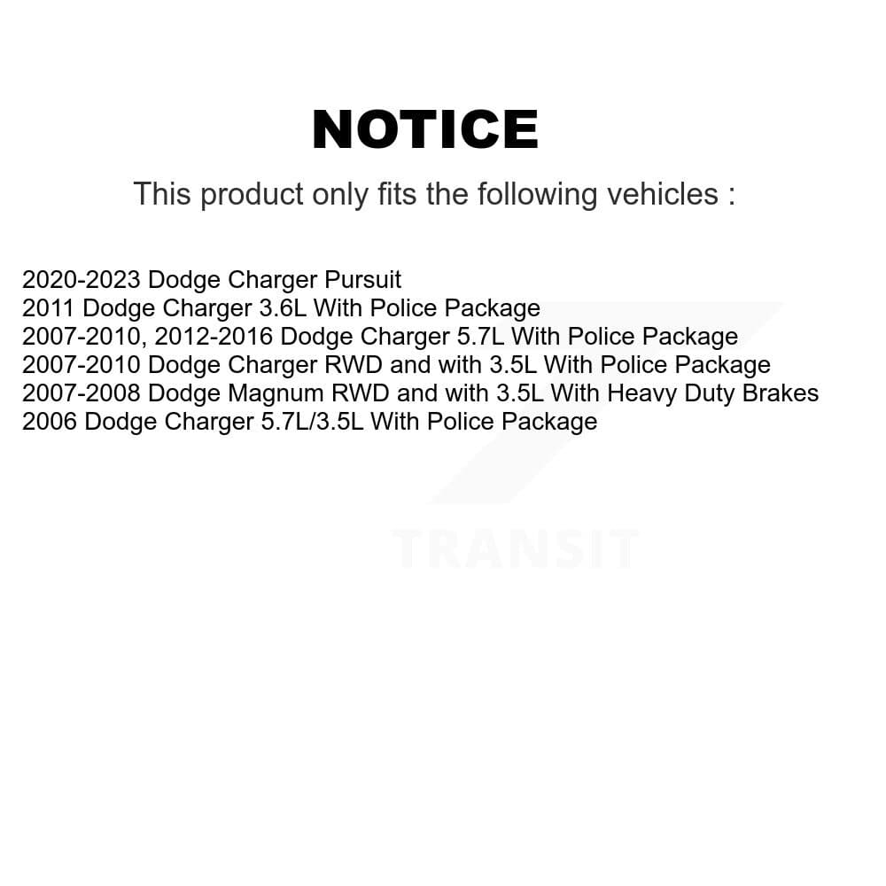 CMX - K8-100699 - Rear Disc Brake Rotor Kits image 13