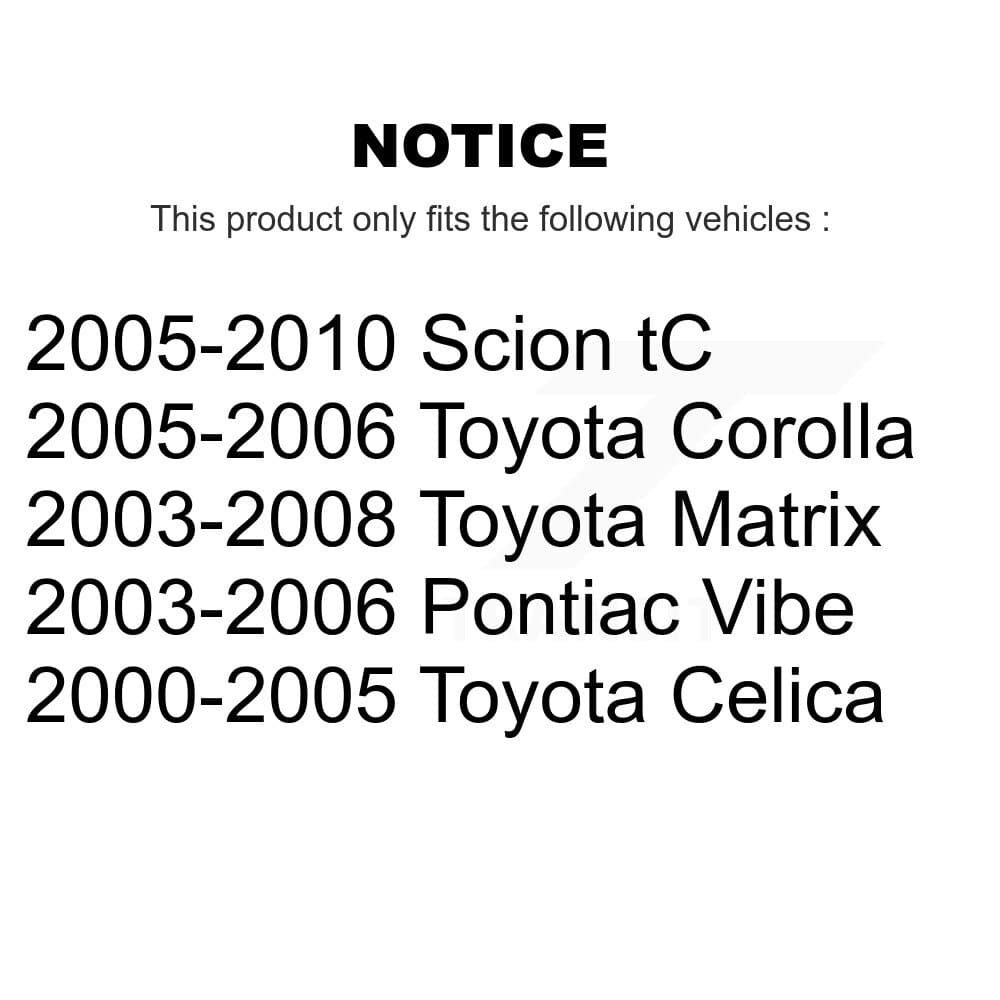 CMX - K8-100754 - Rear Disc Brake Rotor Kits image 13