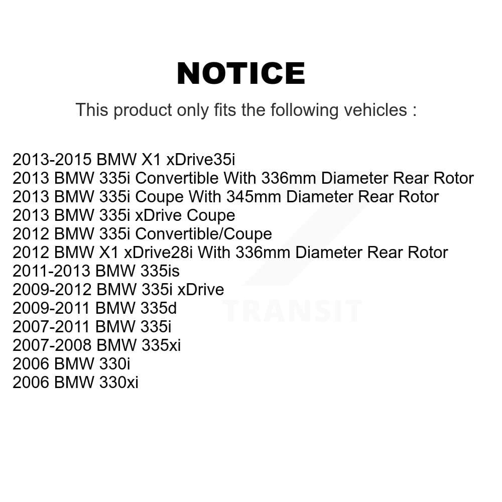 CMX - K8-100846 - Rear Disc Brake Rotor Kits image 13