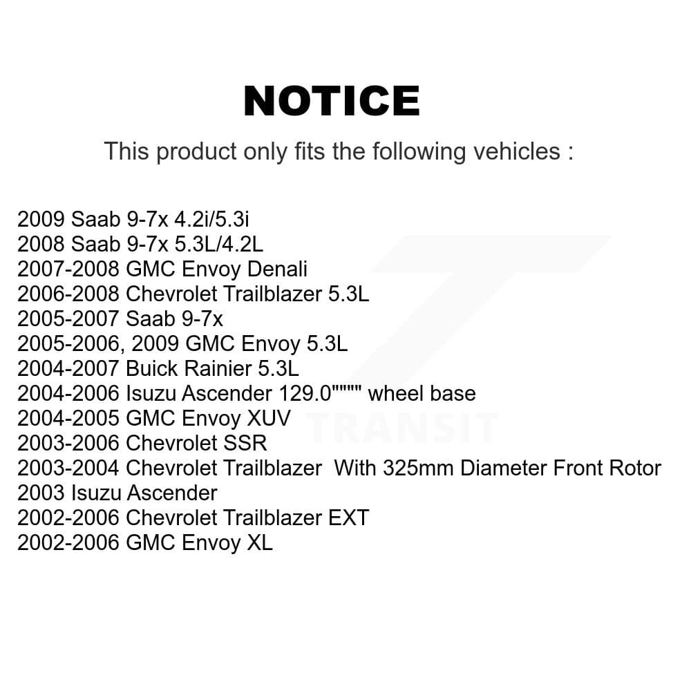 CMX - K8-100995 - Front and Rear Disc Brake Rotor Kits image 13