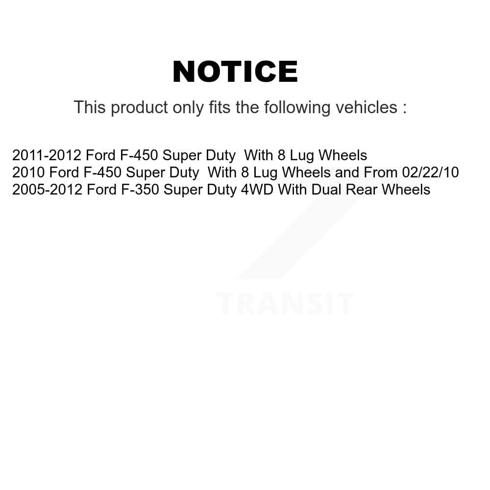 CMX - K8-101122 - Front and Rear Disc Brake Rotor Kits image 13