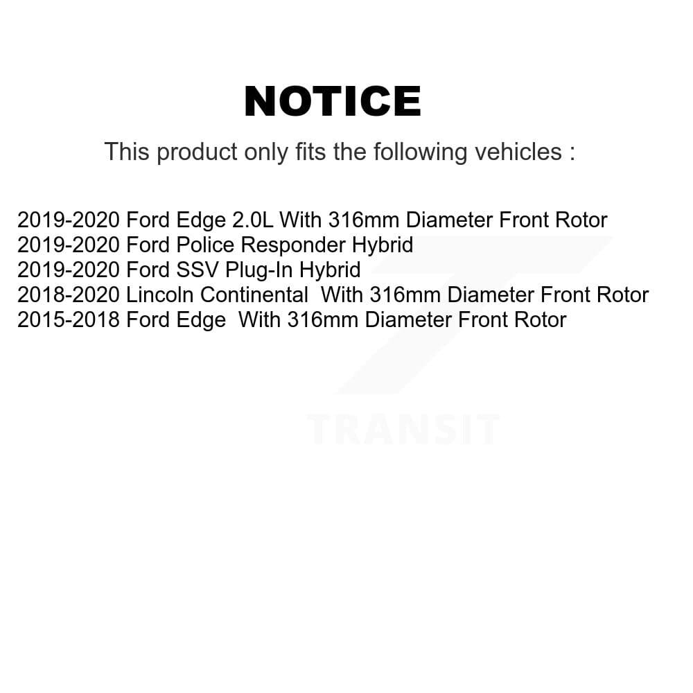 CMX - K8-101156 - Front and Rear Disc Brake Rotor Kits image 13