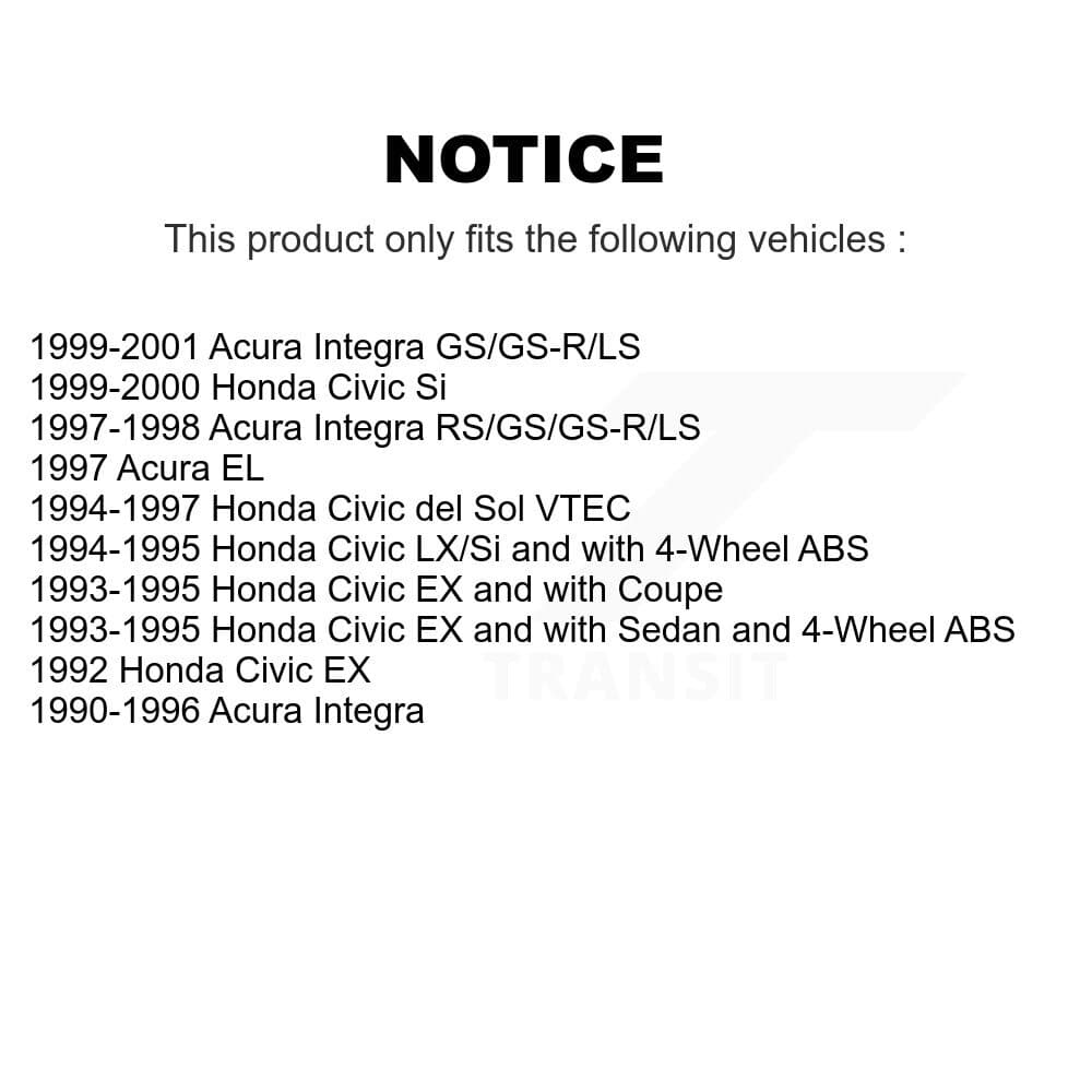 CMX - K8-101233 - Front and Rear Disc Brake Rotor Kits image 13