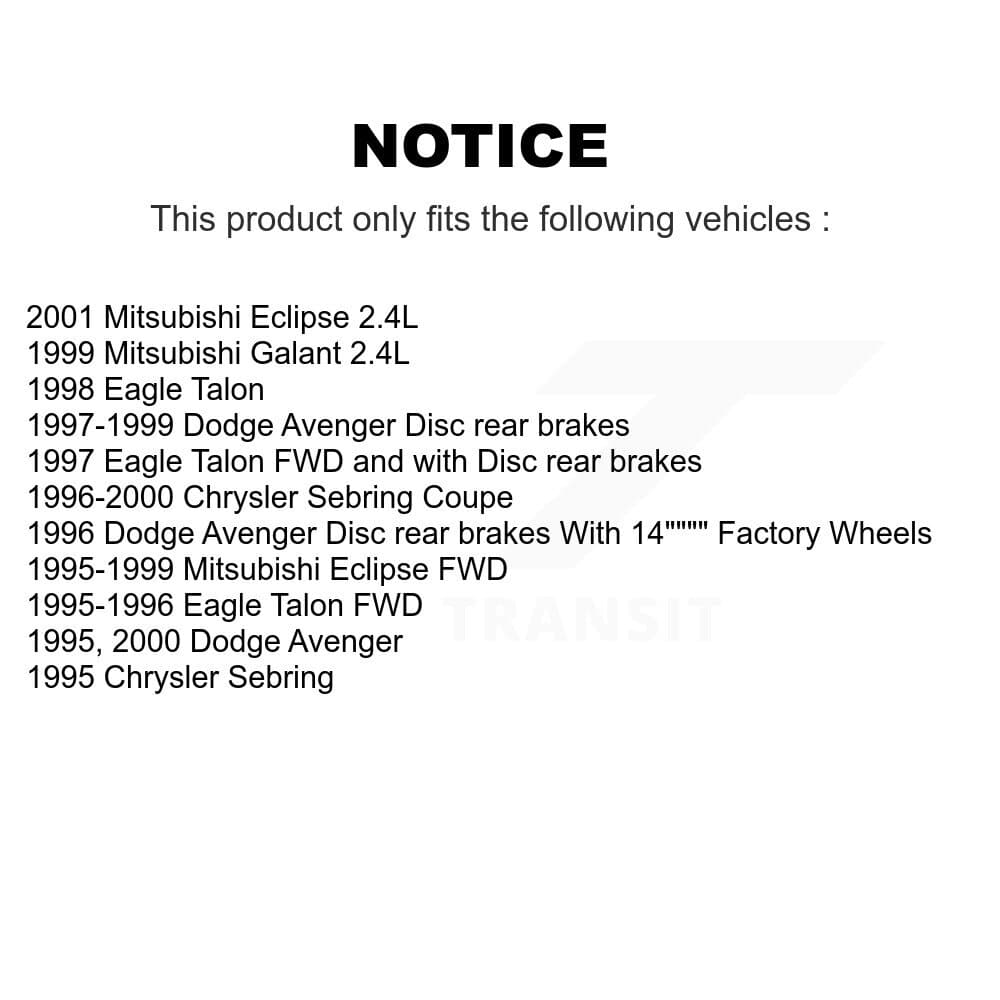 CMX - K8-101238 - Front and Rear Disc Brake Rotor Kits image 13