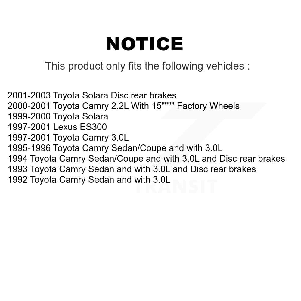 CMX - K8-101239 - Front and Rear Disc Brake Rotor Kits image 13