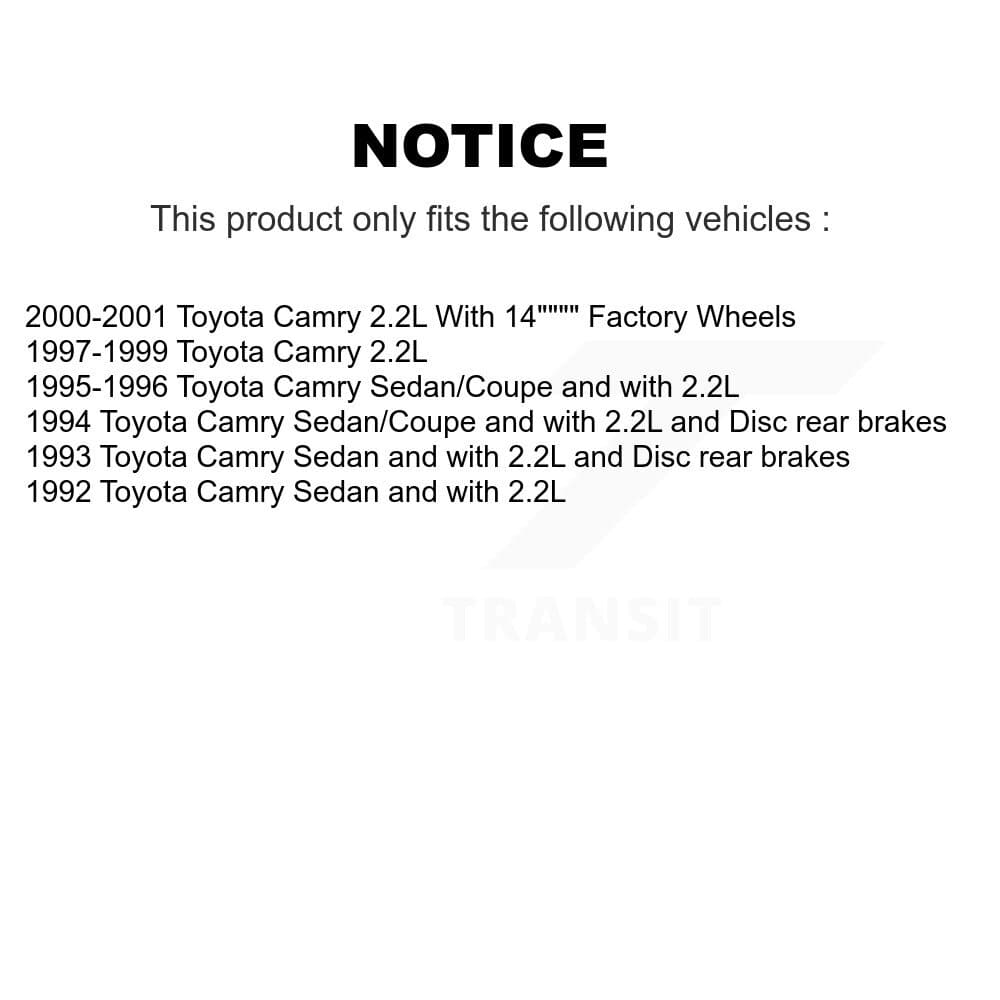 CMX - K8-101244 - Front and Rear Disc Brake Rotor Kits image 13