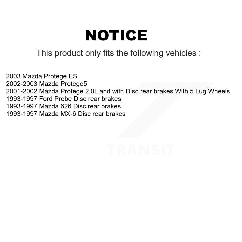 CMX - K8-101246 - Front and Rear Disc Brake Rotor Kits image 13