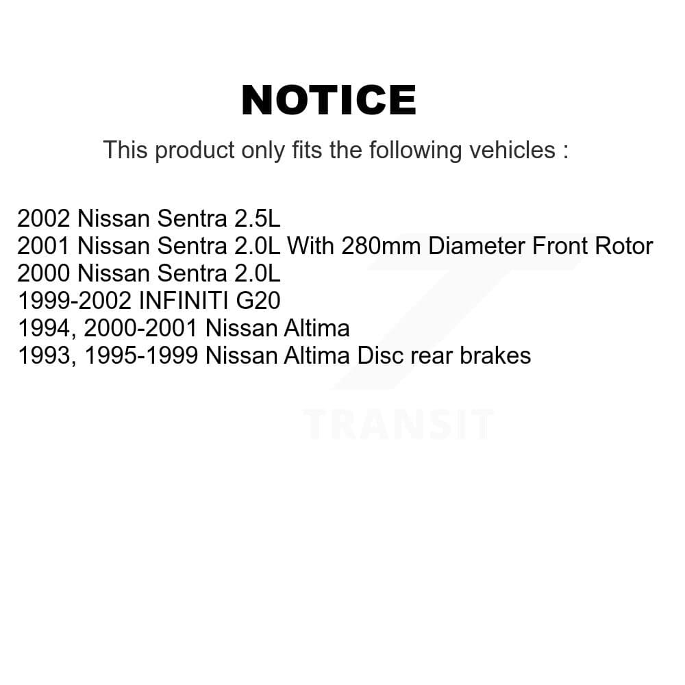 CMX - K8-101248 - Front and Rear Disc Brake Rotor Kits image 13