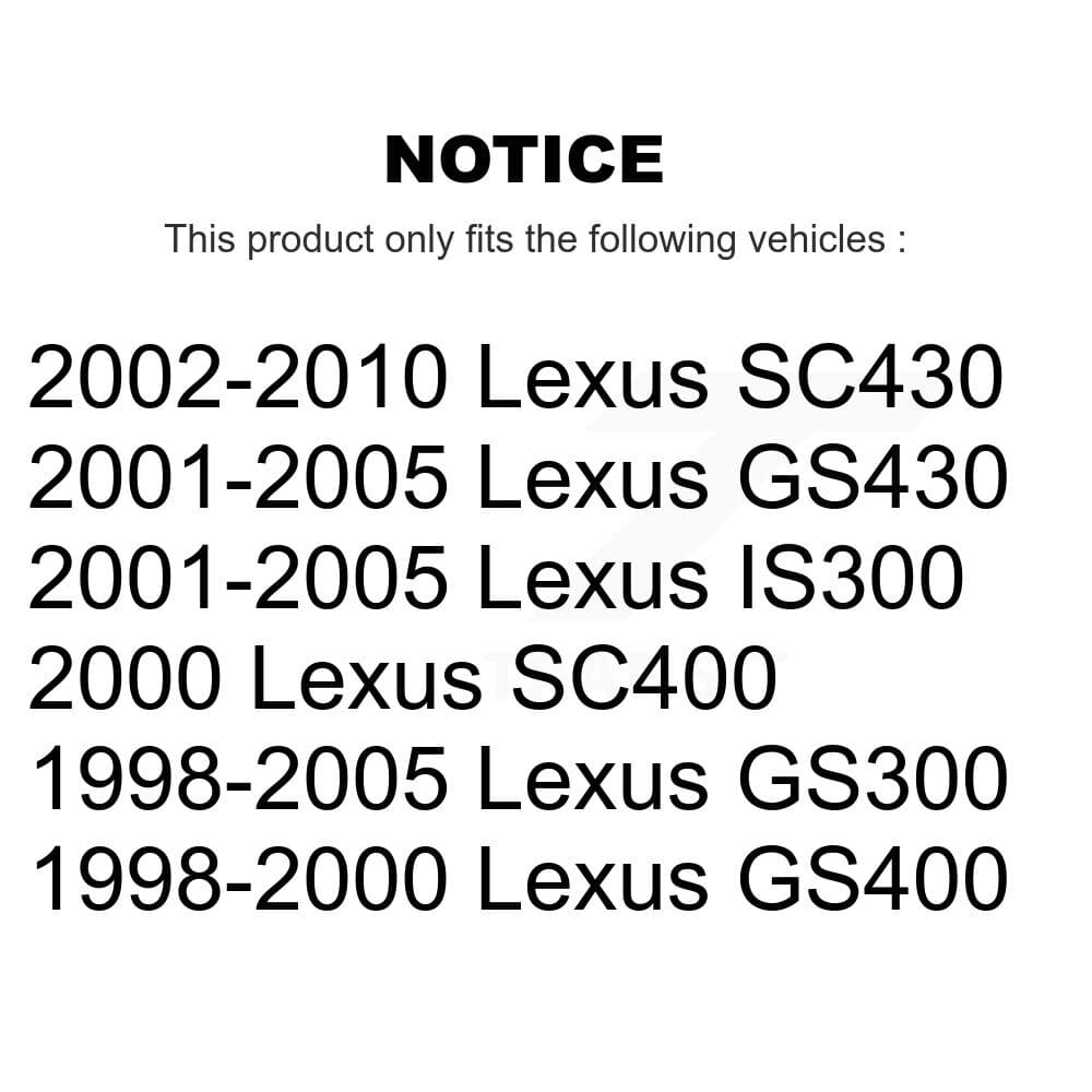 CMX - K8-101256 - Front and Rear Disc Brake Rotor Kits image 13