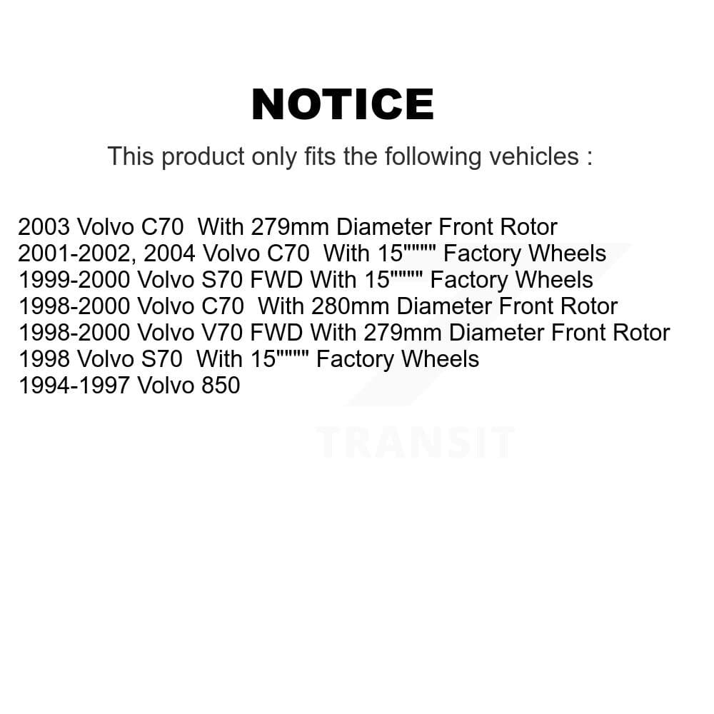 CMX - K8-101259 - Front and Rear Disc Brake Rotor Kits image 13