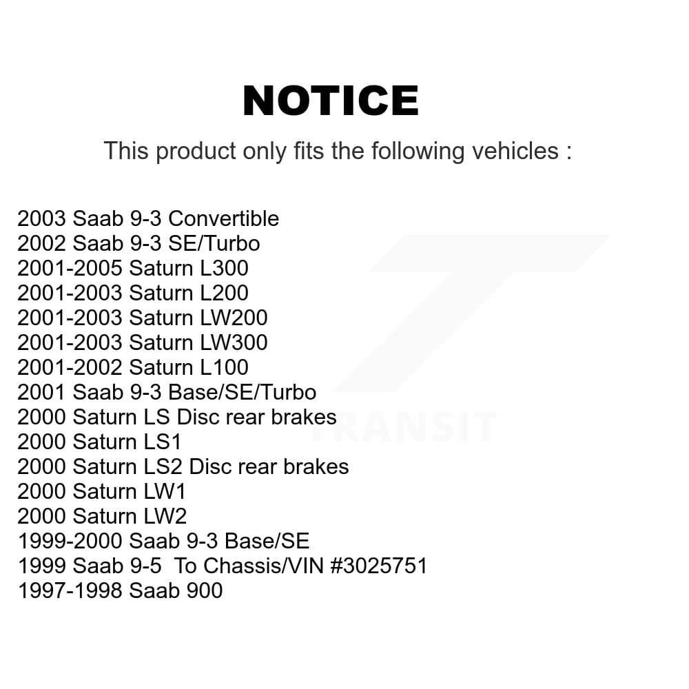 CMX - K8-101273 - Front and Rear Disc Brake Rotor Kits image 13