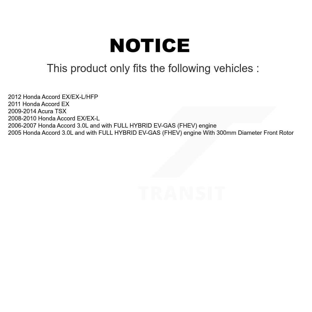 CMX - K8-101290 - Front and Rear Disc Brake Rotor Kits image 13