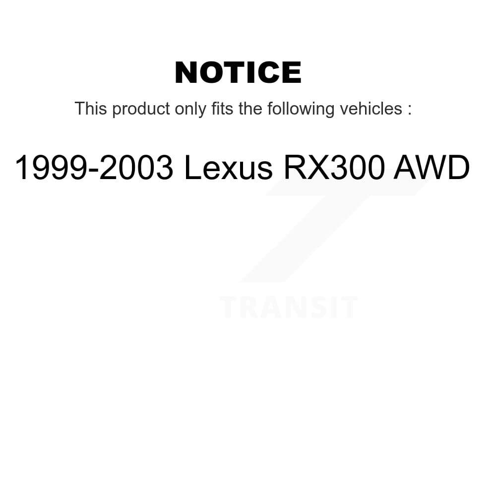 CMX - K8-101295 - Front and Rear Disc Brake Rotor Kits image 13