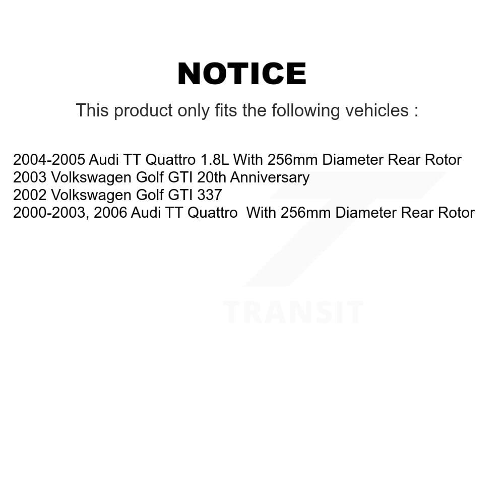 CMX - K8-101307 - Front and Rear Disc Brake Rotor Kits image 13