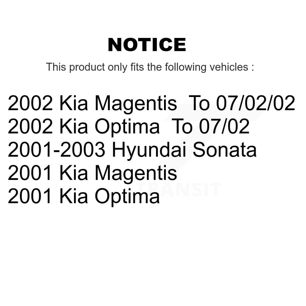 CMX - K8-101346 - Front and Rear Disc Brake Rotor Kits image 13