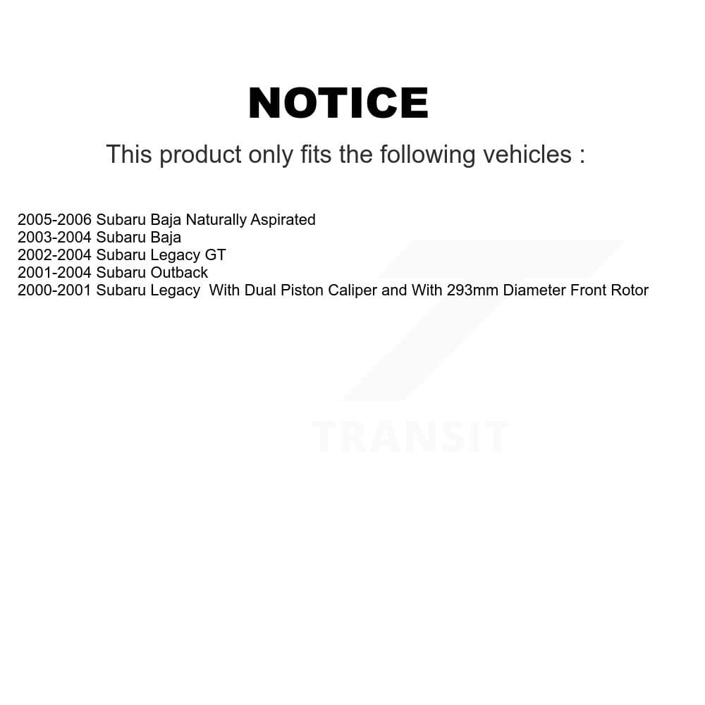 CMX - K8-101351 - Front and Rear Disc Brake Rotor Kits image 13