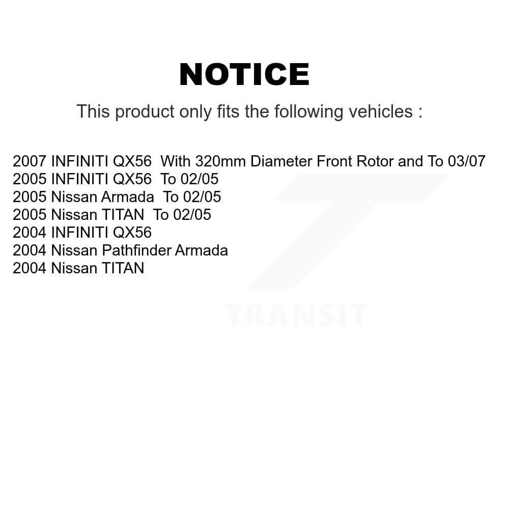 CMX - K8-101365 - Front and Rear Disc Brake Rotor Kits image 13