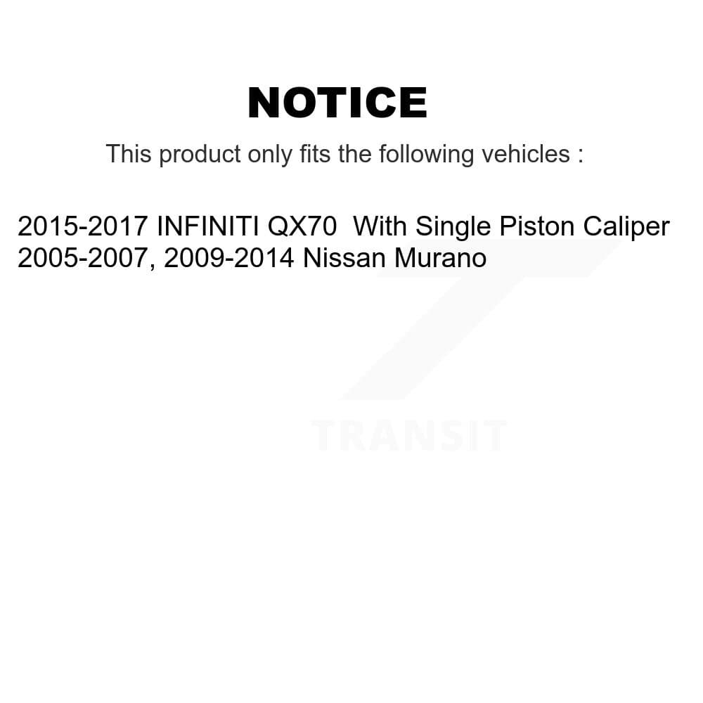 CMX - K8-101392 - Front and Rear Disc Brake Rotor Kits image 13