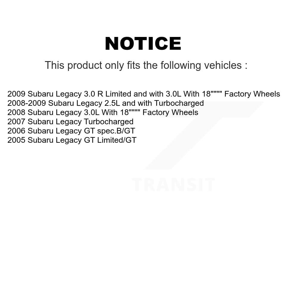 CMX - K8-101410 - Front and Rear Disc Brake Rotor Kits image 13
