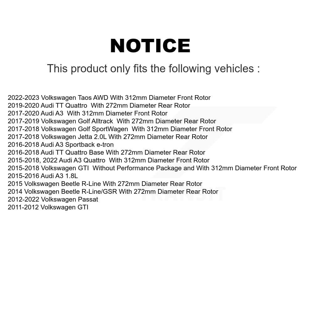 CMX - K8-101424 - Front and Rear Disc Brake Rotor Kits image 13