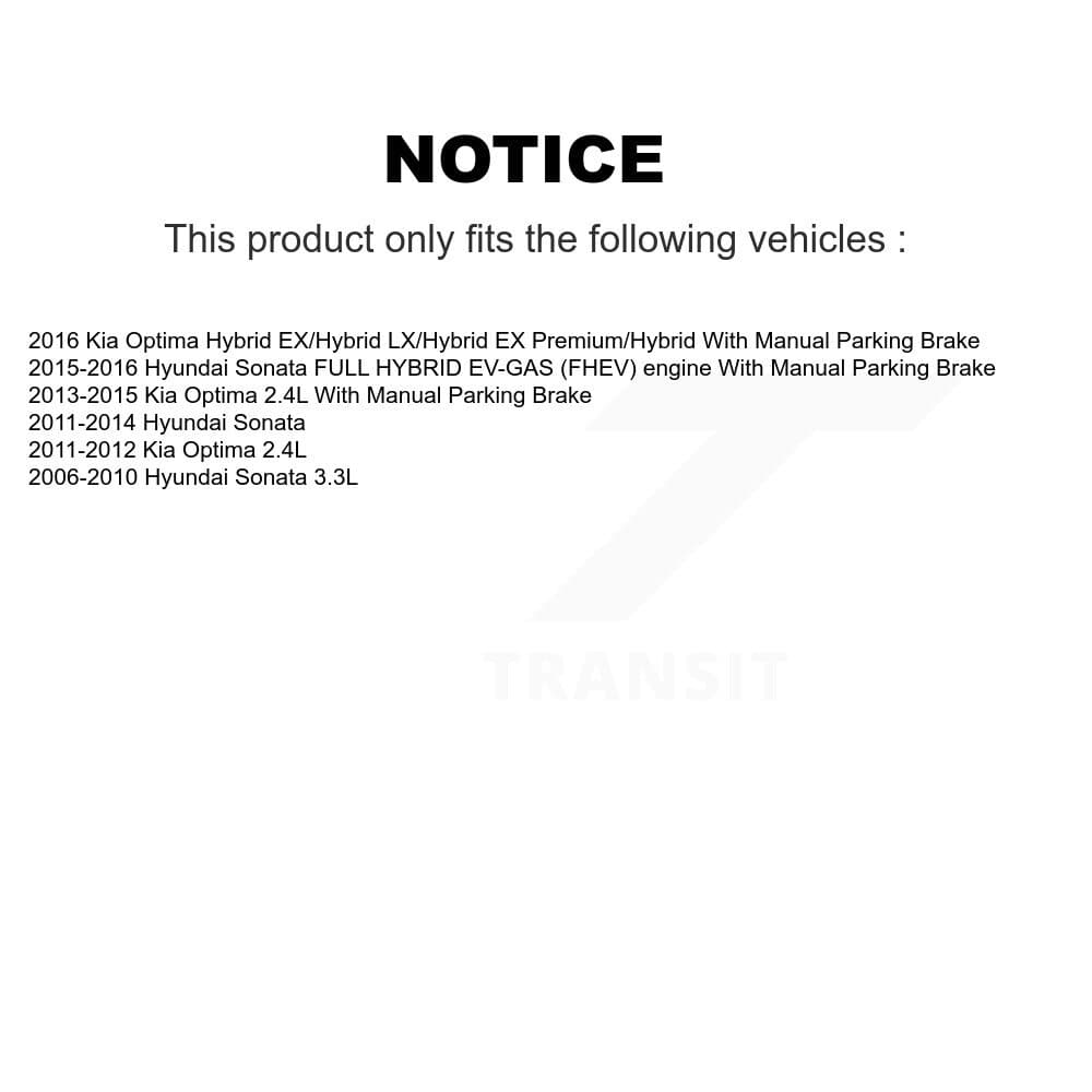 CMX - K8-101446 - Front and Rear Disc Brake Rotor Kits image 13
