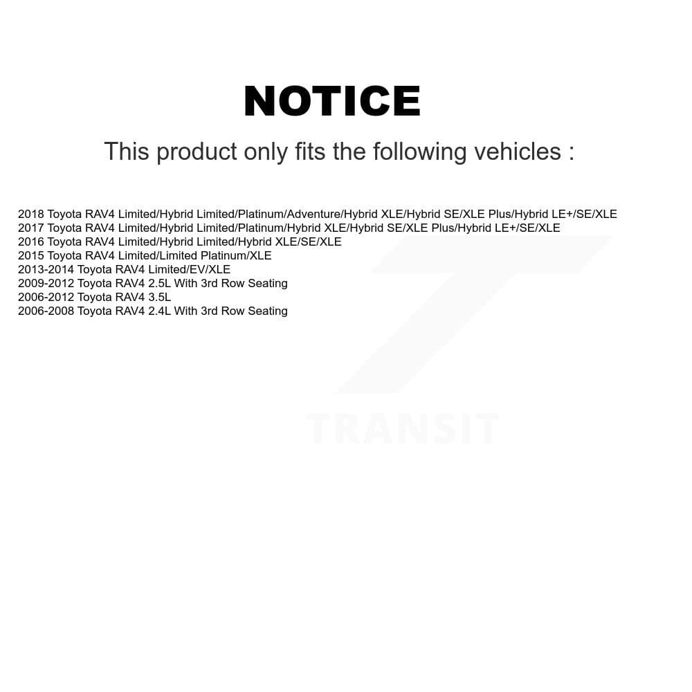 CMX - K8-101455 - Front and Rear Disc Brake Rotor Kits image 13