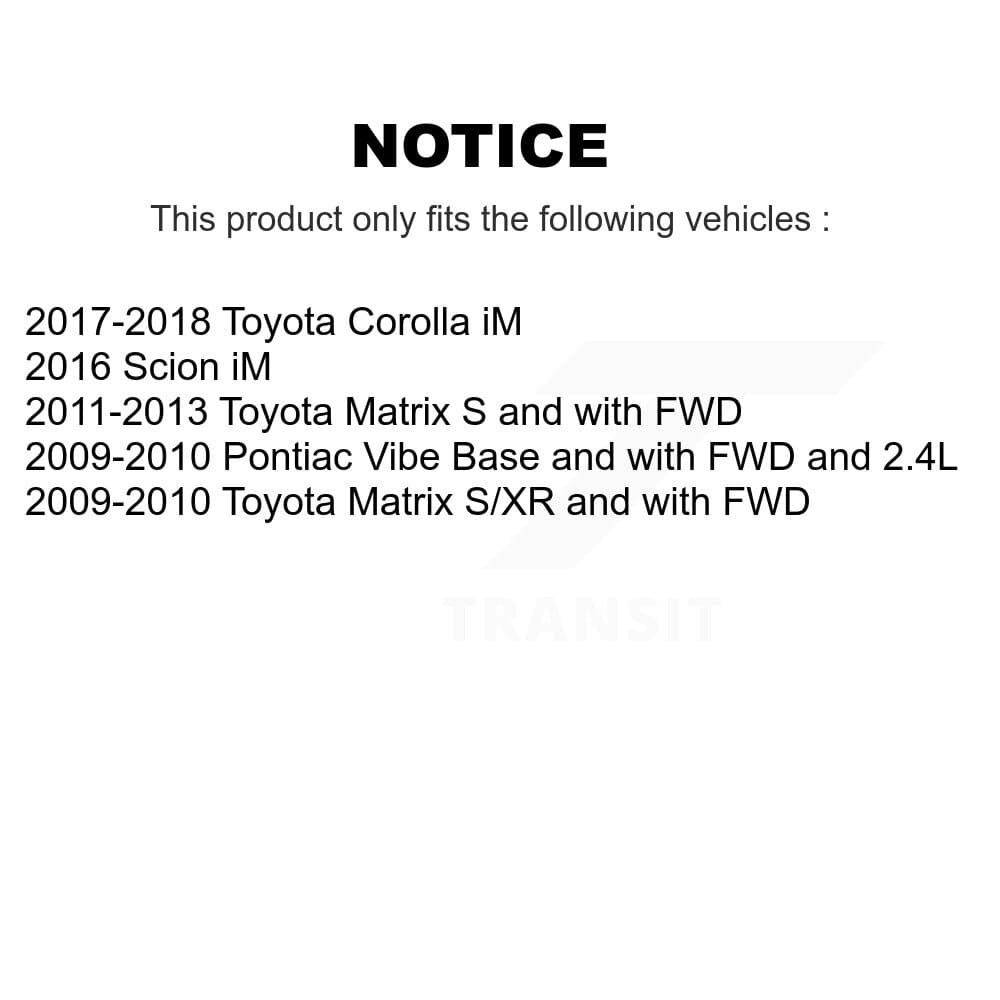 CMX - K8-101456 - Front and Rear Disc Brake Rotor Kits image 13